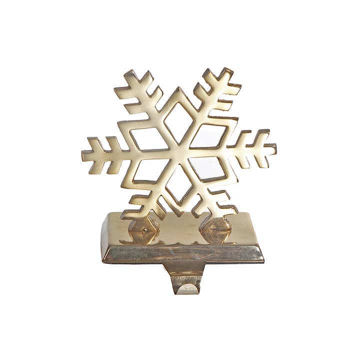 METAL STOCKING HOLDER (SNOWFLAKE) for wholesale by IH Casa Decor
