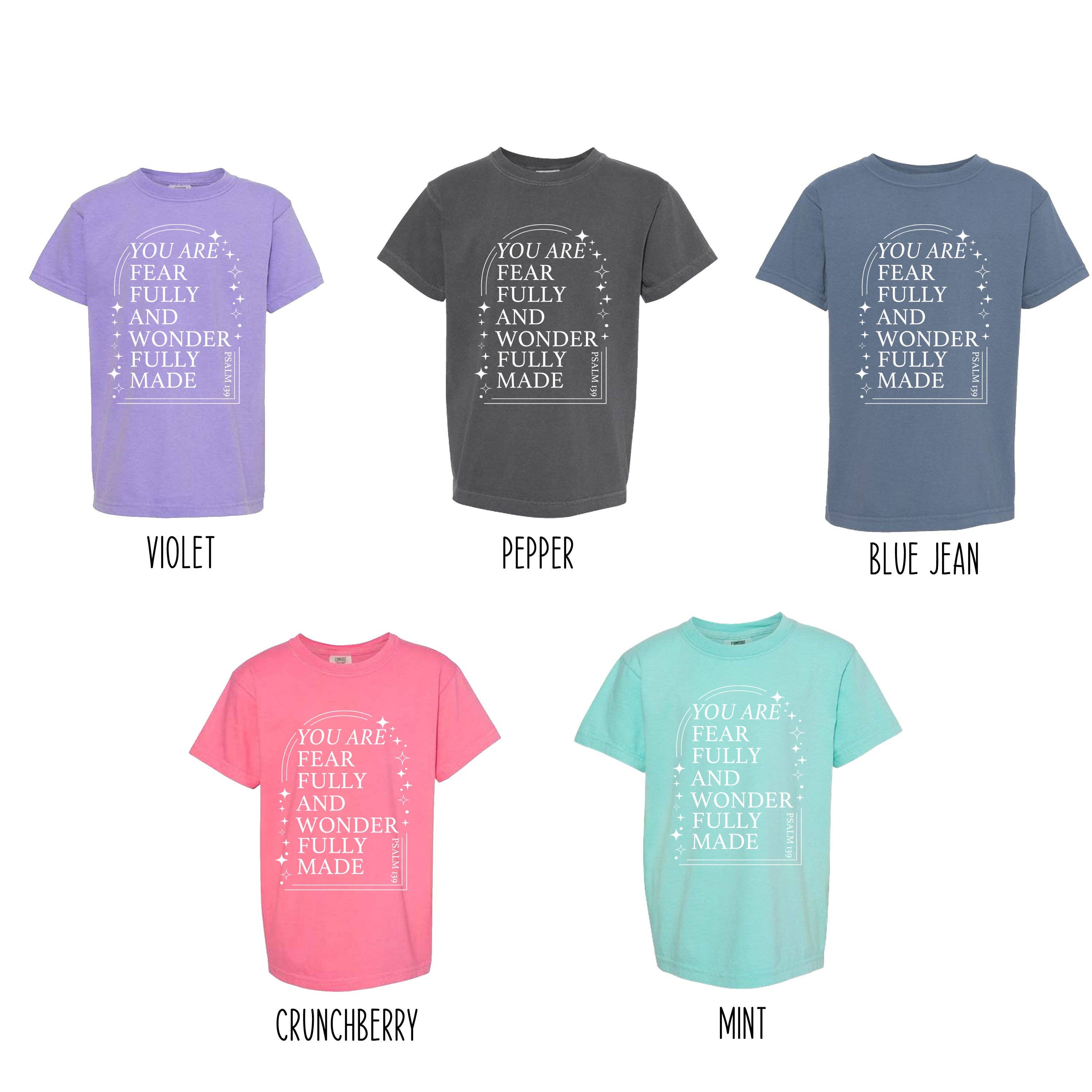 Dwell Apparel - Vente T-shirt sérigraphié – enfant - VOUS ÊTES FORMIDABLEMENT FAIT T-SHIRT JEUNESSE1