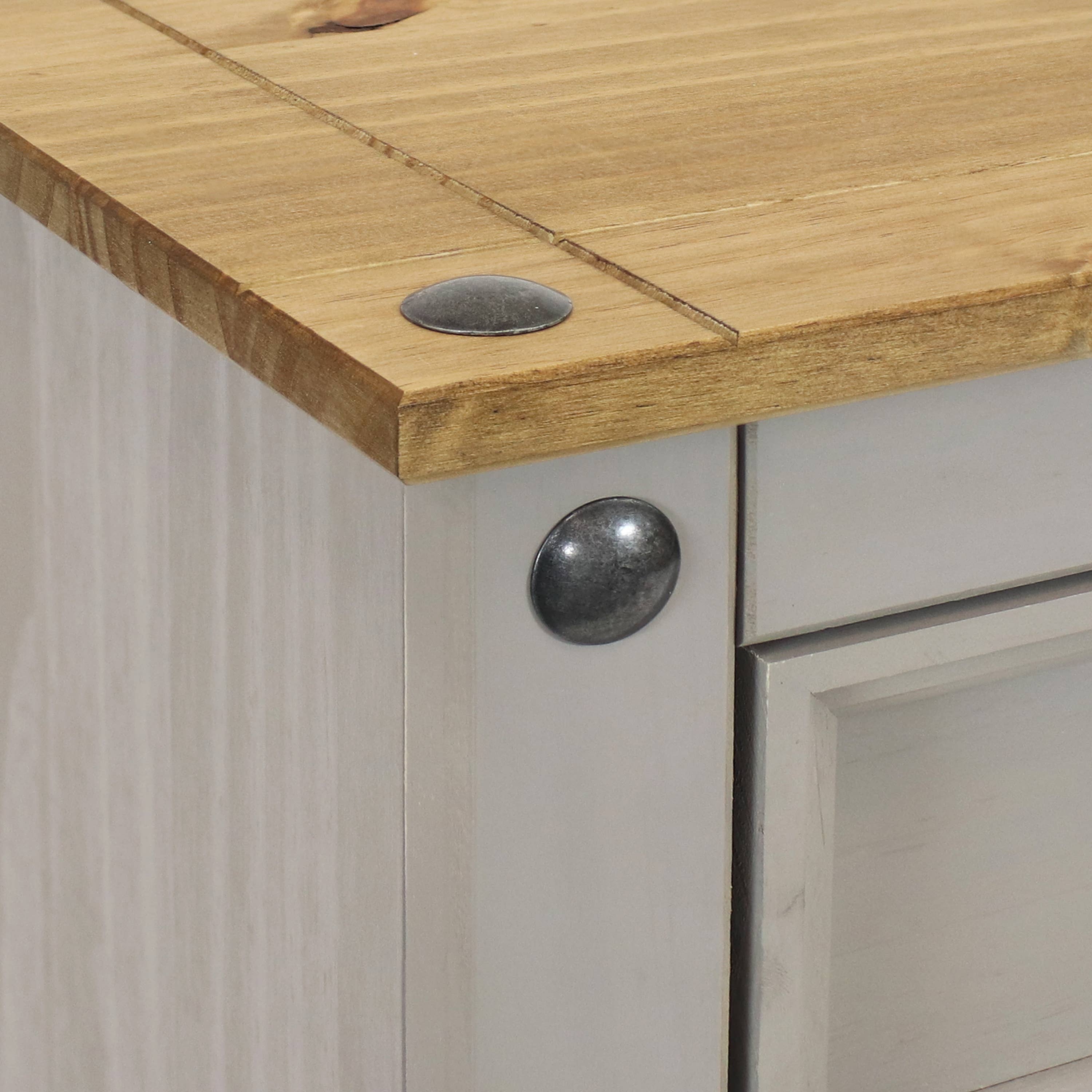 Sunnydaze Decor - Wholesale Wine Rack - 28-Bottle Solid Pine Freestanding Wine Rack - Gray - 34.5"8