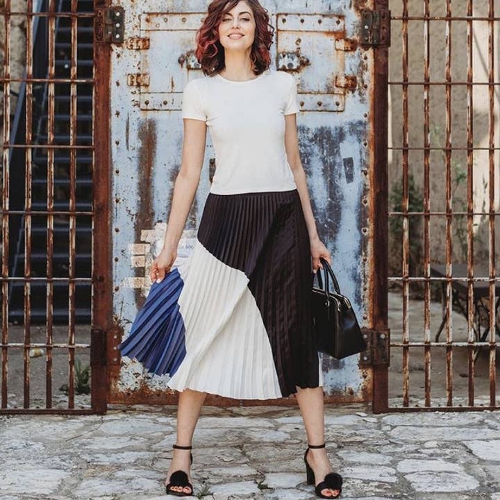 Alinio Block heel with Faux Fur Black Pom Pom shoe accessory for wholesale by In.a.grüv Interchangeable Footwear