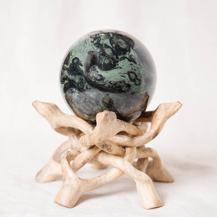 Tiny Rituals - Wholesale Spiritual Stone/Crystal - Kambaba Jasper Sphere - AAA Premium Quality29