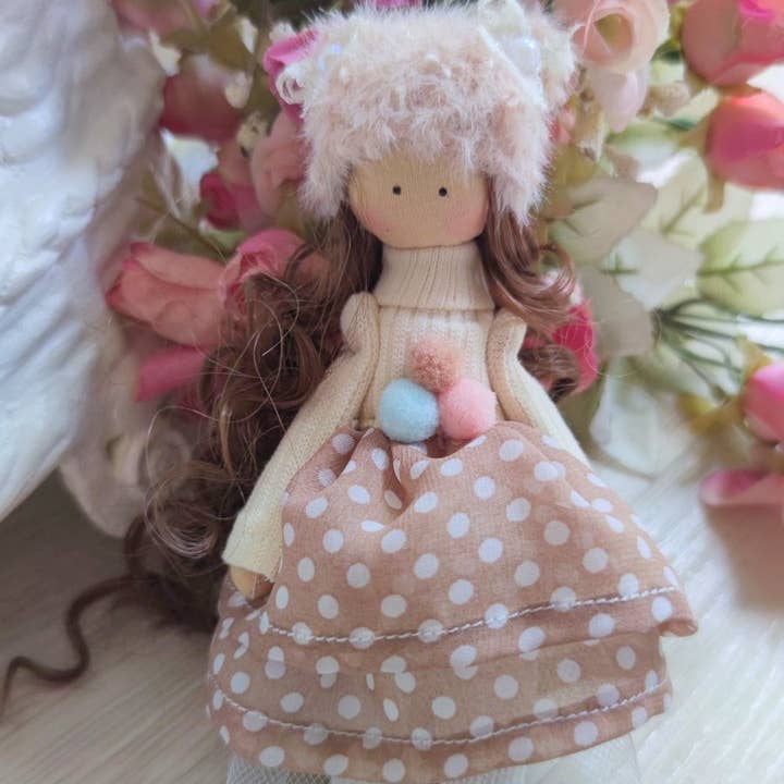 ChernikovaNataliya - Wholesale Doll - Kids - Mini Rag Doll, Handmade Doll, Small Doll, Fabric Doll