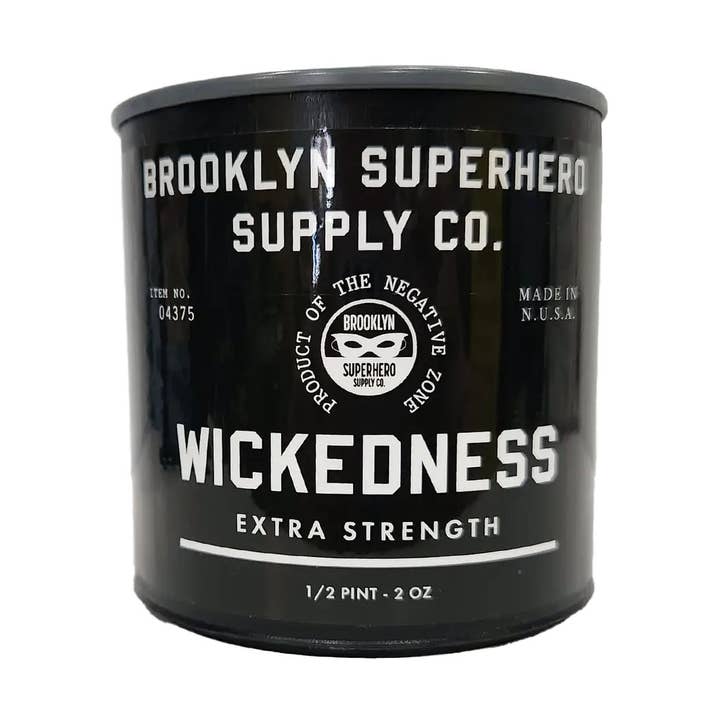 Ondskab for engroshandel hos Brooklyn Superhero Supply Co.