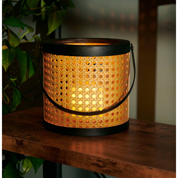 Primitives by Kathy - Wholesale Lantern - Woven Rattan Lantern