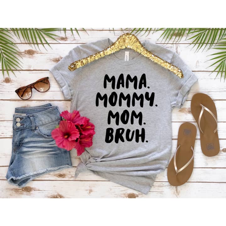 Mom to Brush Shirt für den Großhandel von Ruston Rose