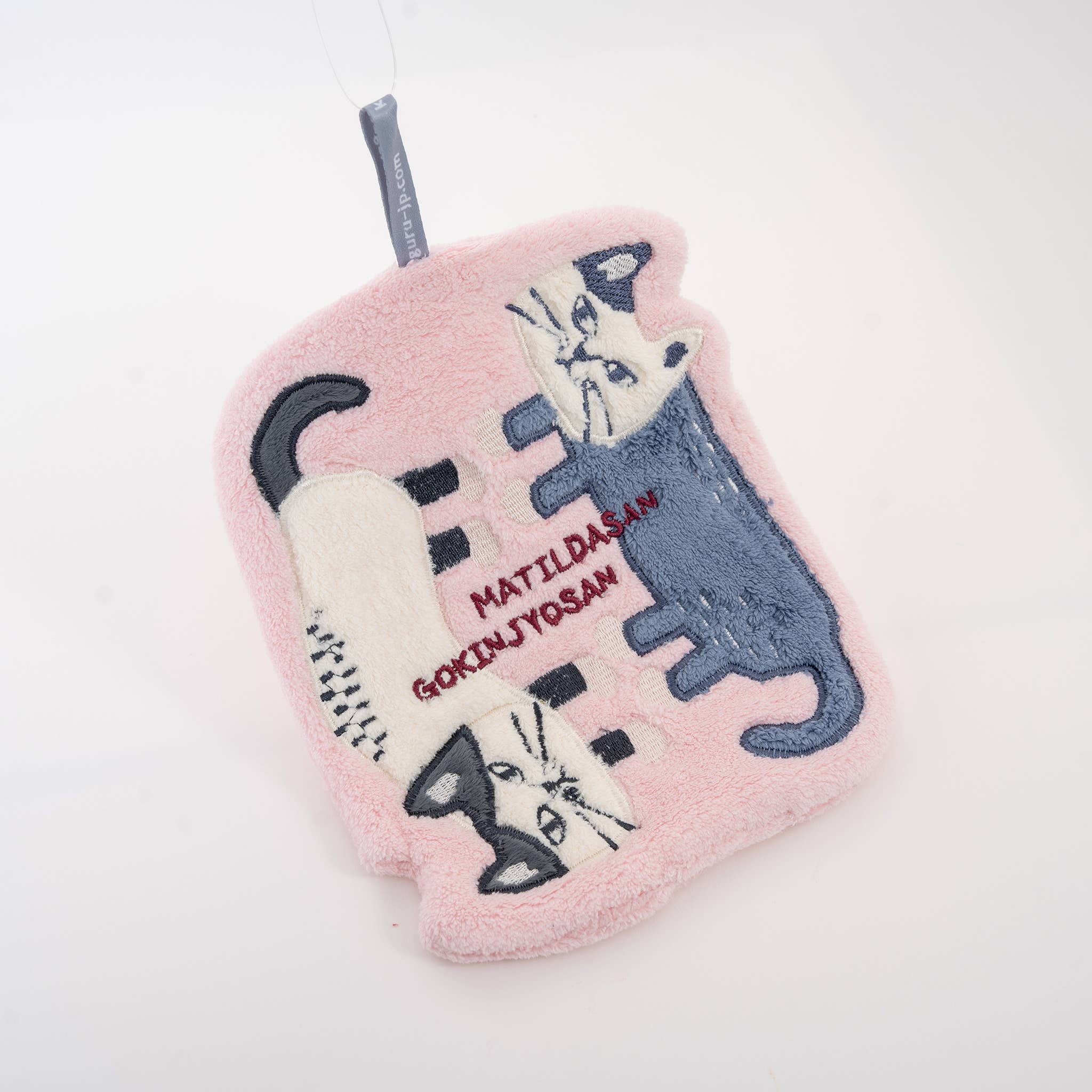 U PLUS INC - Wholesale Hand Towel - Whimsical Character Embroidered Quick-Dry Hand Towel4