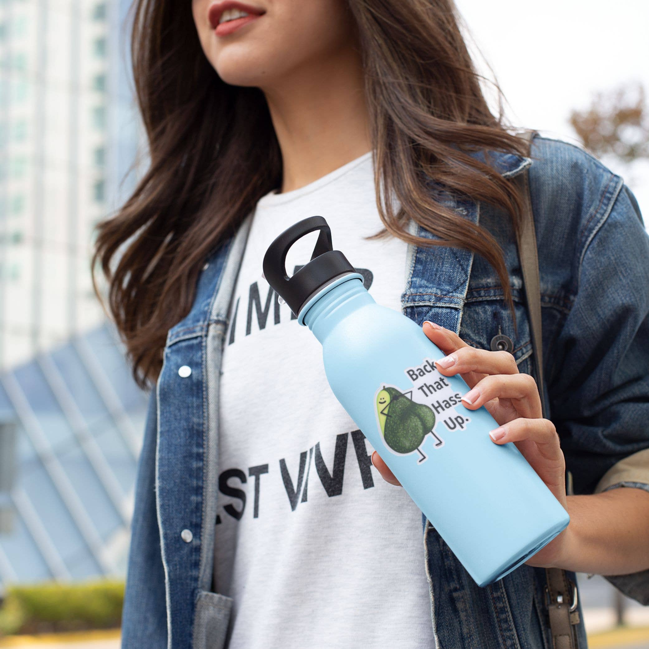 Punaballoo – Großhandel Aufkleber – Lustiger Avocado-Aufkleber - 3" Matte Vinyl Wasserdichte Abziehbild1