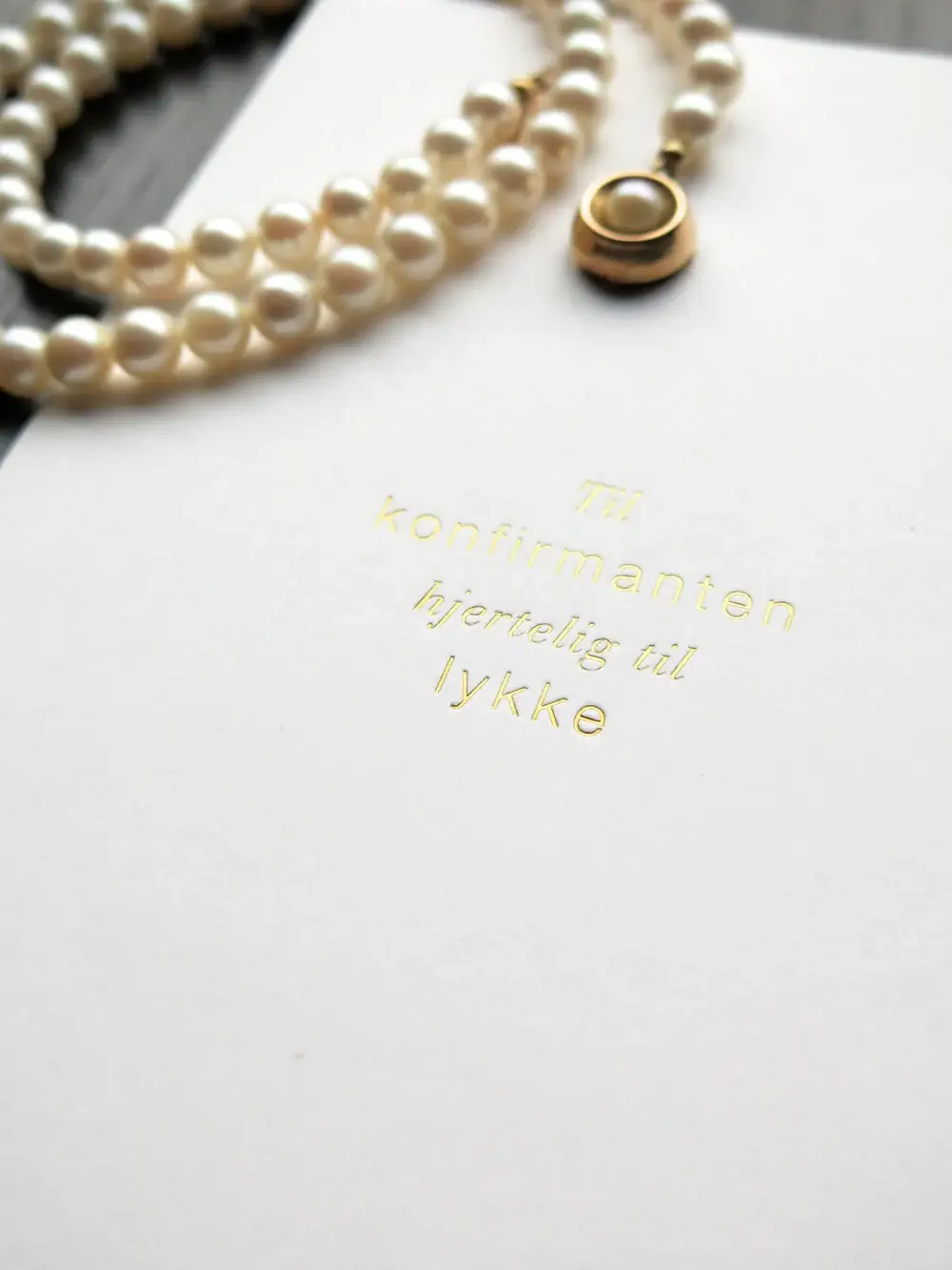 Cardsome – wholesale Konfirmationskort – Grattiskort för konfirmanden med guldfolie A61