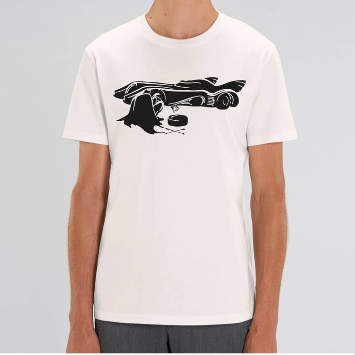 Batman Batmobile Unisex T-Shirt for wholesale by Meeplings | Handmade in Berlin