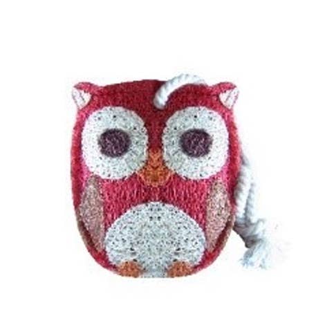 Loofah-Art - Wholesale Loofah - Red Owl Eco-Friendly Non-Scratch Loofah Sponge