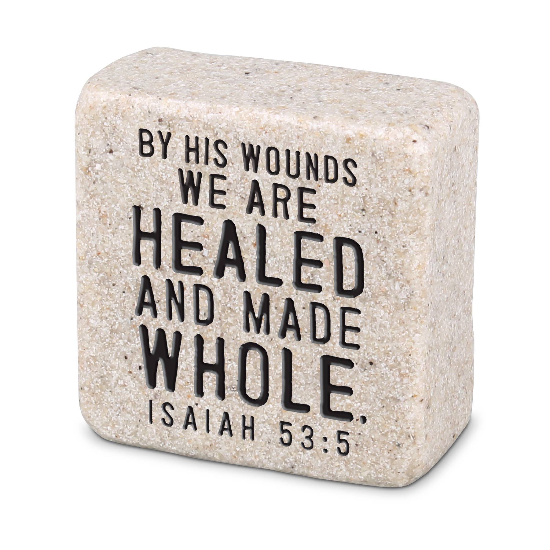 Cottage Garden - Wholesale Sign - LCP Scripture Block By His Wounds0