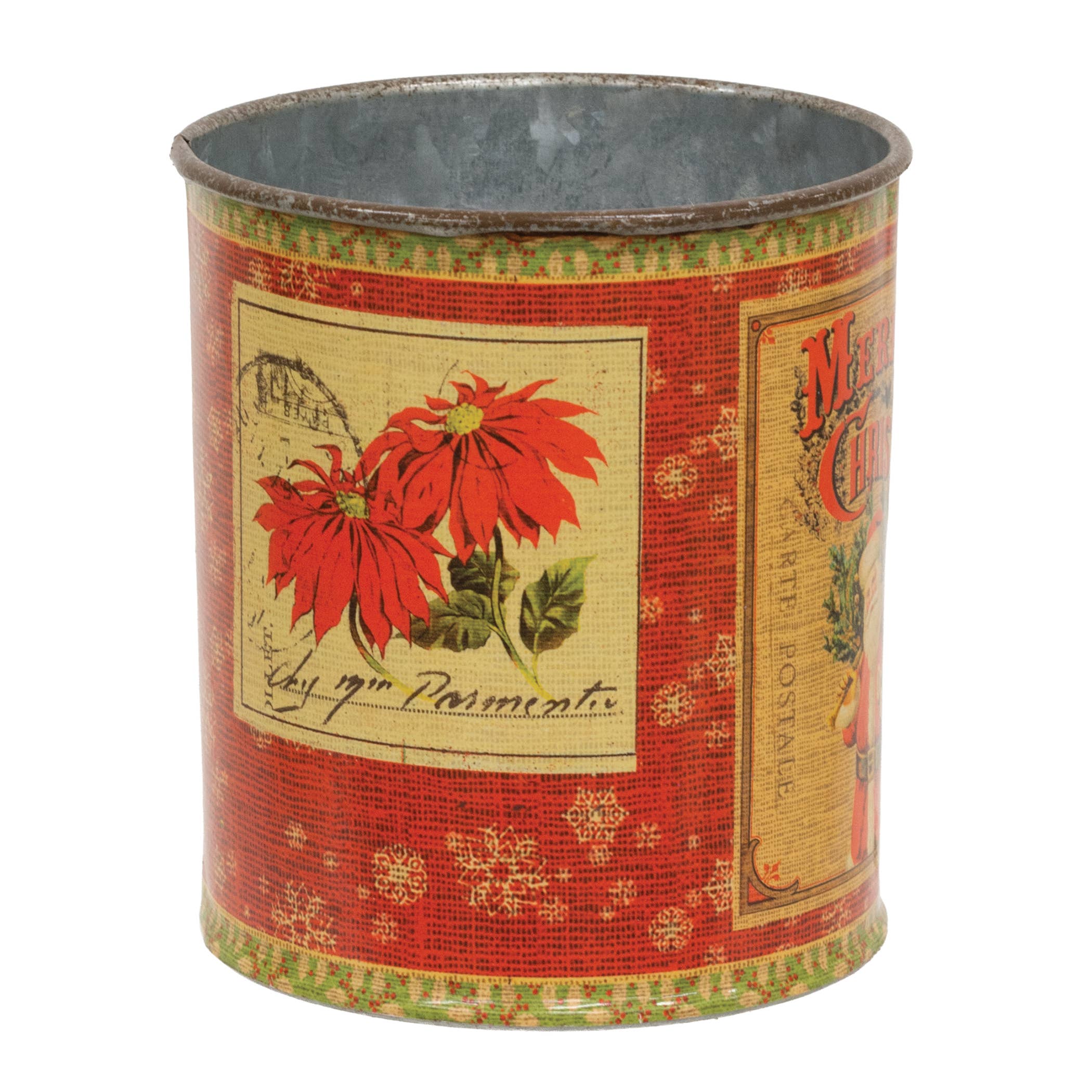 Col House Designs - Vente Décoration de Noël - Santa Can-étain3