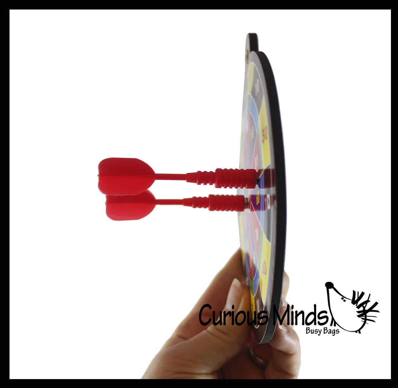 Curious Minds Toys - Wholesale Sporting Game - Kids & Baby - 1 Small Safe Magnetic Dart Board - Dart Game with Darts4