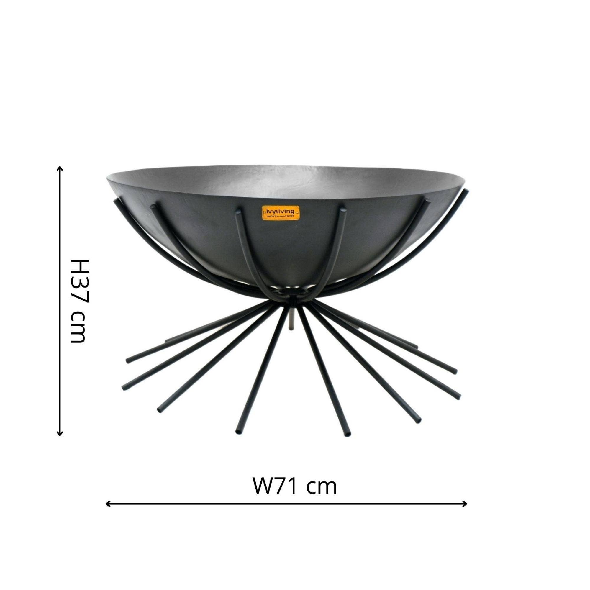 Ivyline International - Wholesale Fire Pit - Outdoor MetalDakota Firebowl0