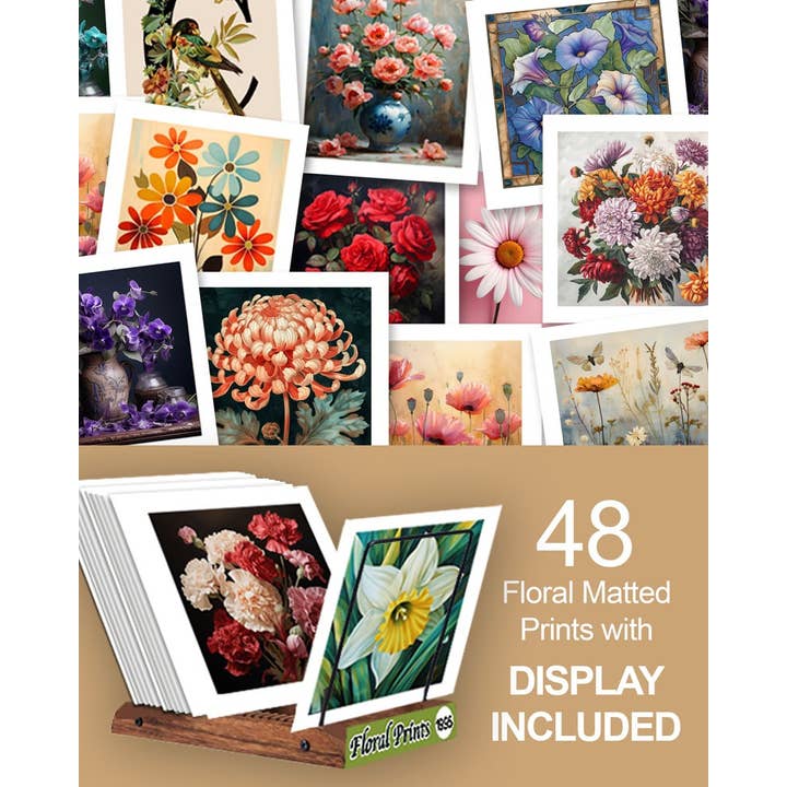 Mowbi - Wholesale Art print - March Daffodil Birth Flower 8"x8" Art Print6