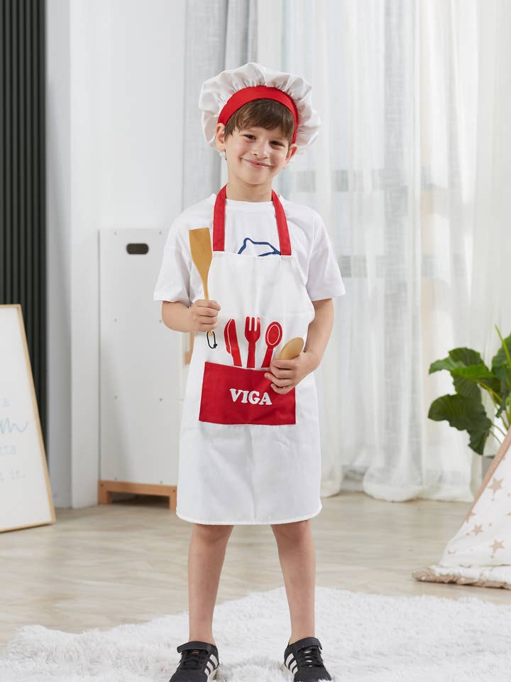 Trade Toys Limited - Wholesale Costume – Child - Viga Chef Uniform & Hat4