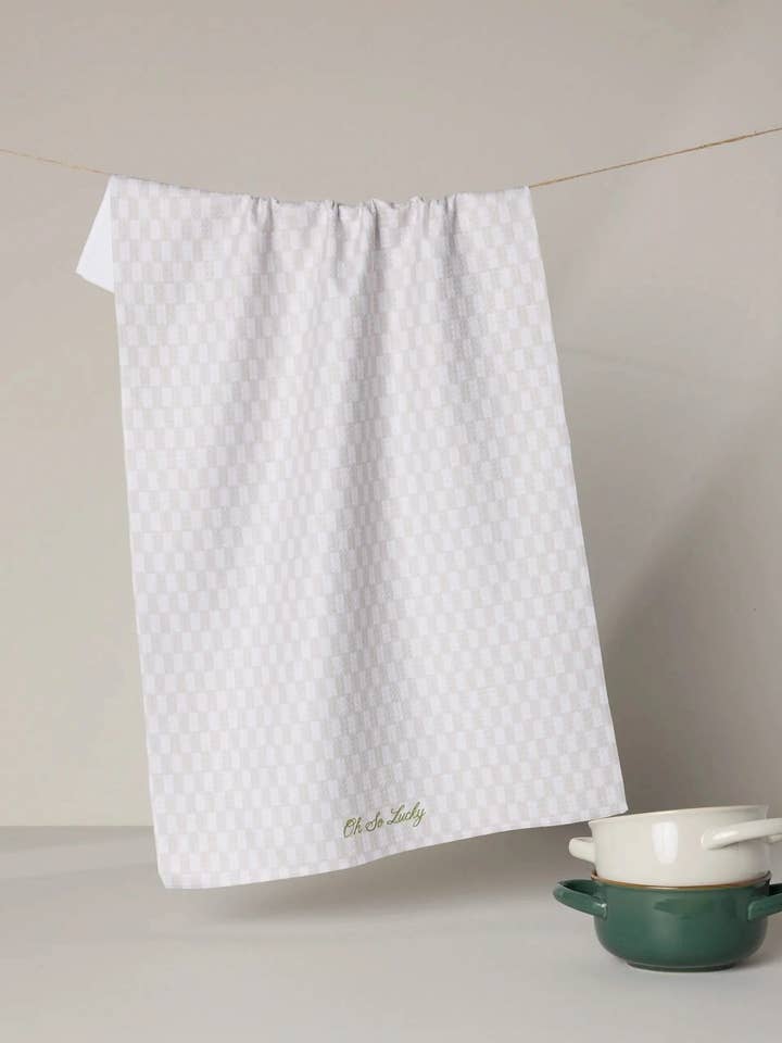 Lucky Lilah Tea Towel for wholesale by Geometry