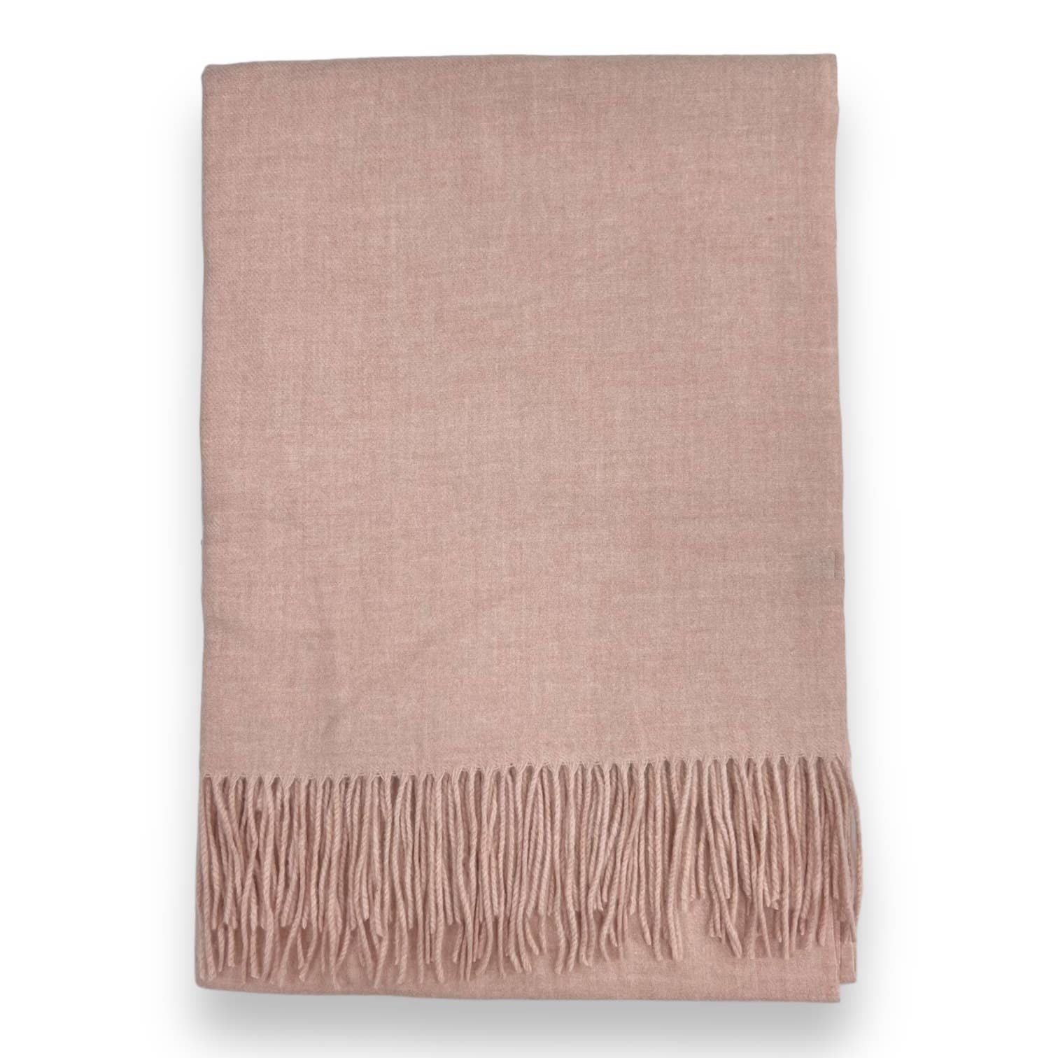 London Scarves - Wholesale Scarf - Women's - Classic Plain Cashmere Blend with Tassels  300 gr +21
