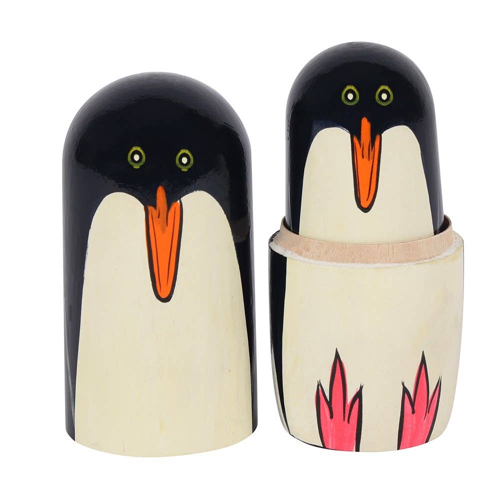 Something Different Wholesale - Wholesale Decorative Tabletop Object - Penguin Russian Doll1