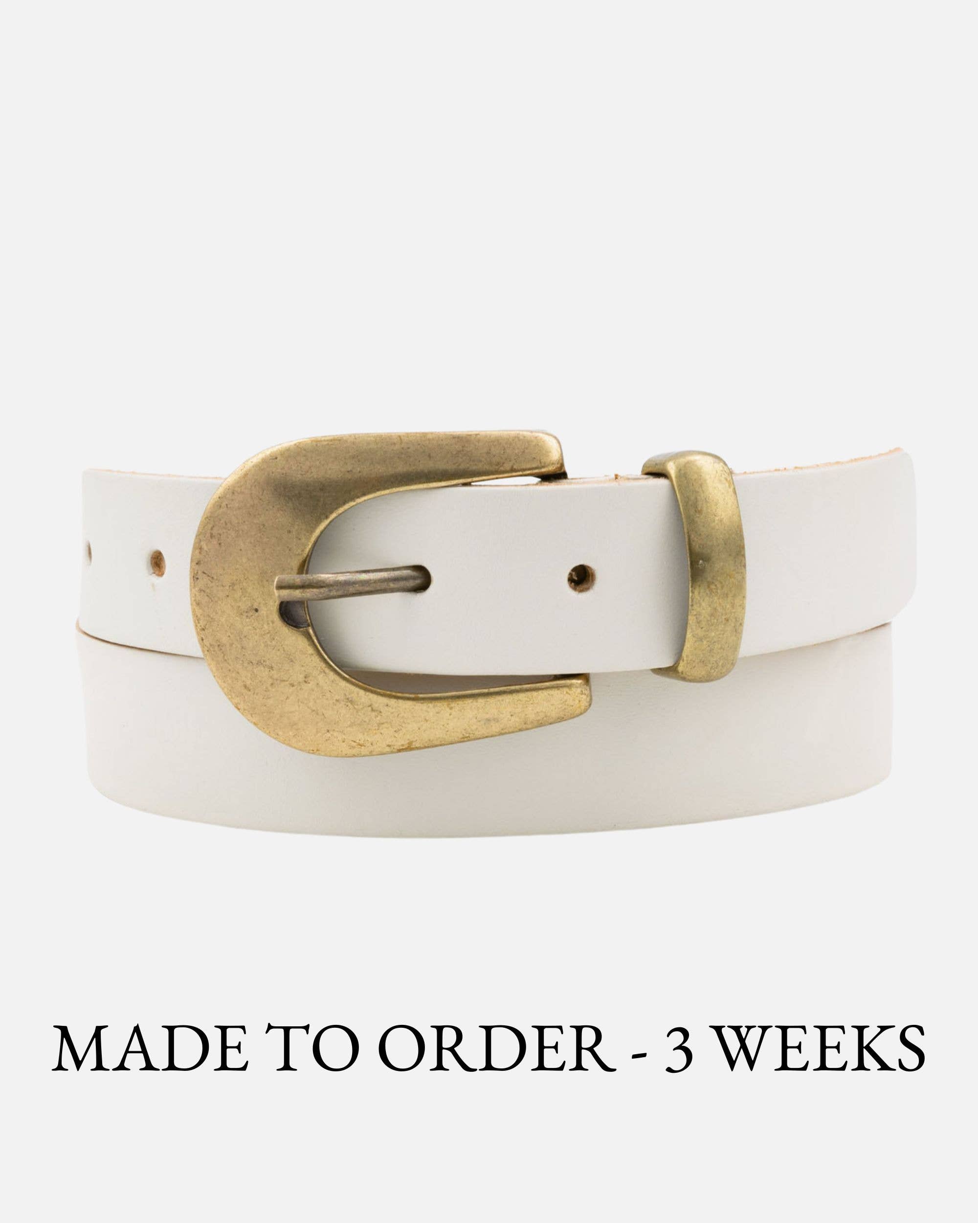 Amsterdam Heritage Leather Belts, Bags, Jackets & Apparel - Vente Ceinture – femme - FABRIQUÉ SUR COMMANDE Annie | Ceinture fine en cuir avec boucle dorée pour femme27