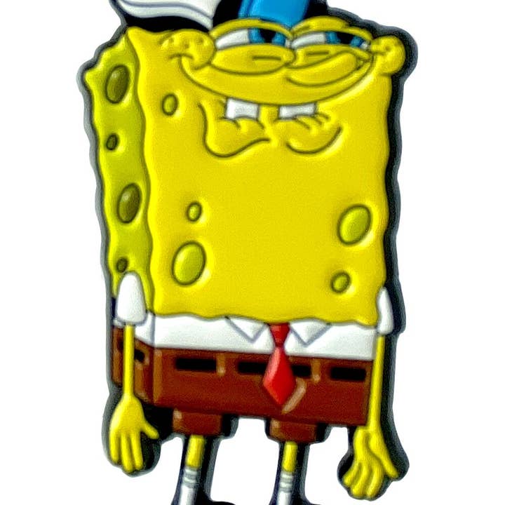 Zen Monkey Studios - Wholesale Lapel Pin/Button - You Like Krabby Patties, Don't Ya? - SpongeBob Squarepants Enamel Pin