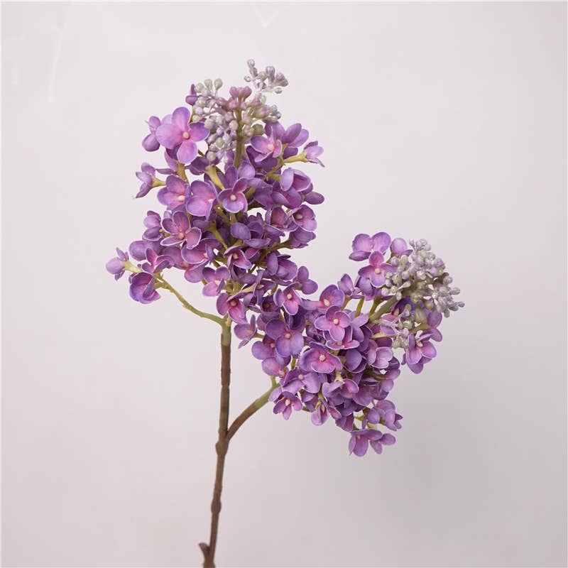 Angel Isabella – wholesale Artificial flowers – 25"Real Touch Lilac-2 Sprays2