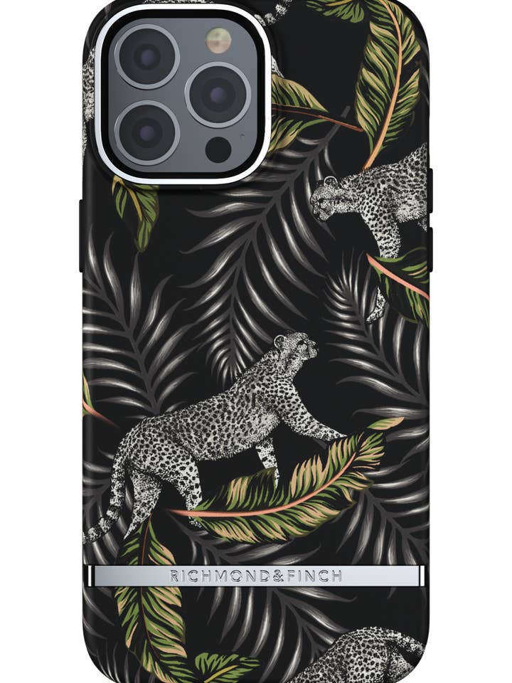 Coque Silver Jungle pour iPhone 13 Pro Max pour la vente par Richmond & Finch