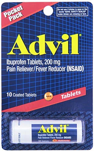 Shop The King - Wholesale Pain Relief Spray/Cream - Advil Tablet 10ct 1 Per Card