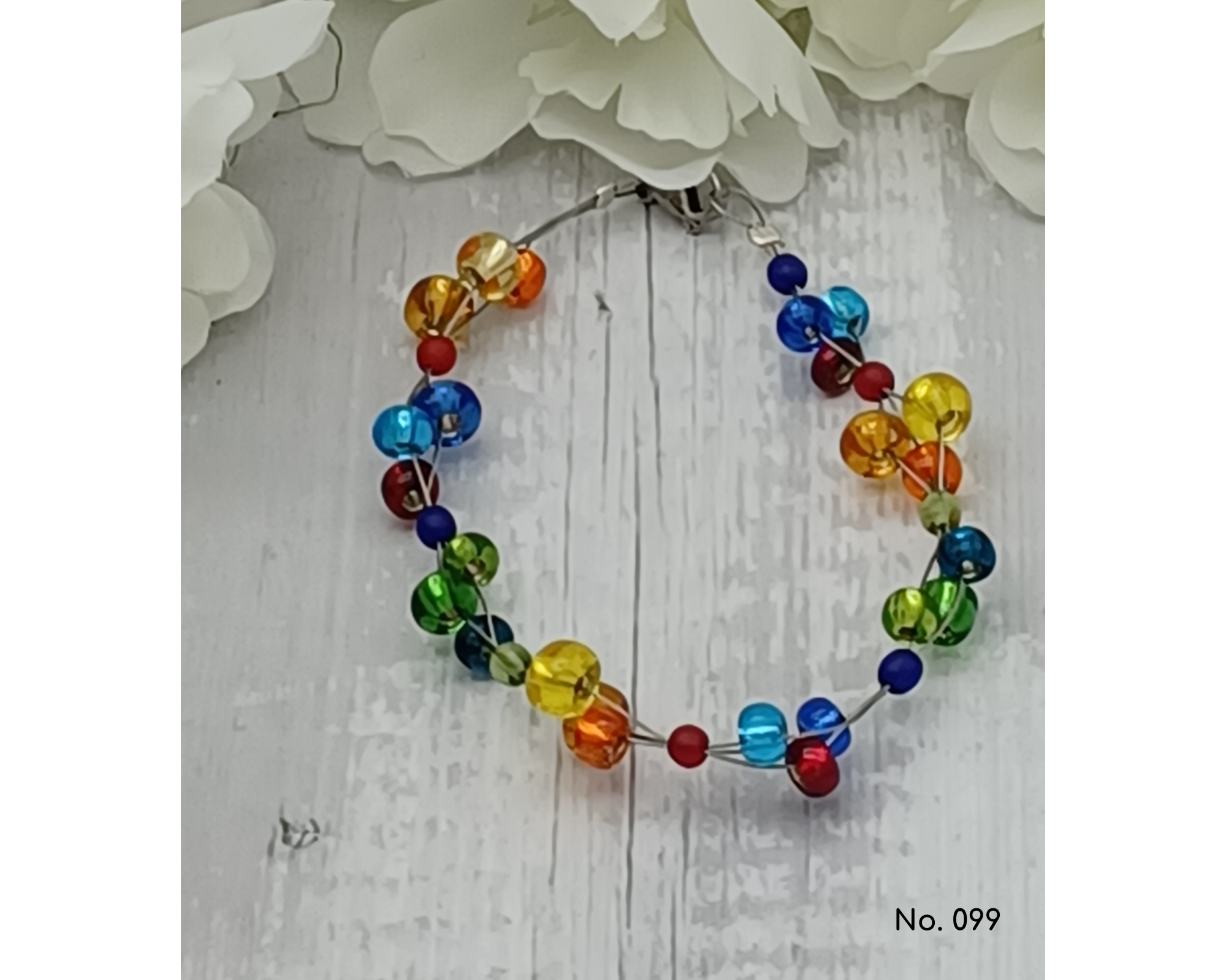 perleperle - Wholesale Beaded Bracelet - Bracelet Glass Beads Seed Beads 5mm- Melanie0