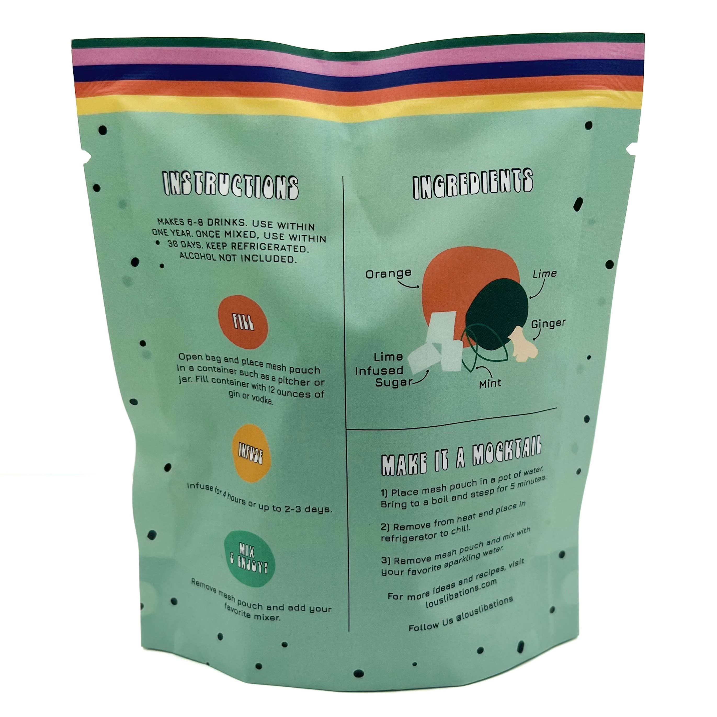 Lou's Libations - Wholesale Cocktail Mix/Syrup - Prepack | Best Sellers Pouches5