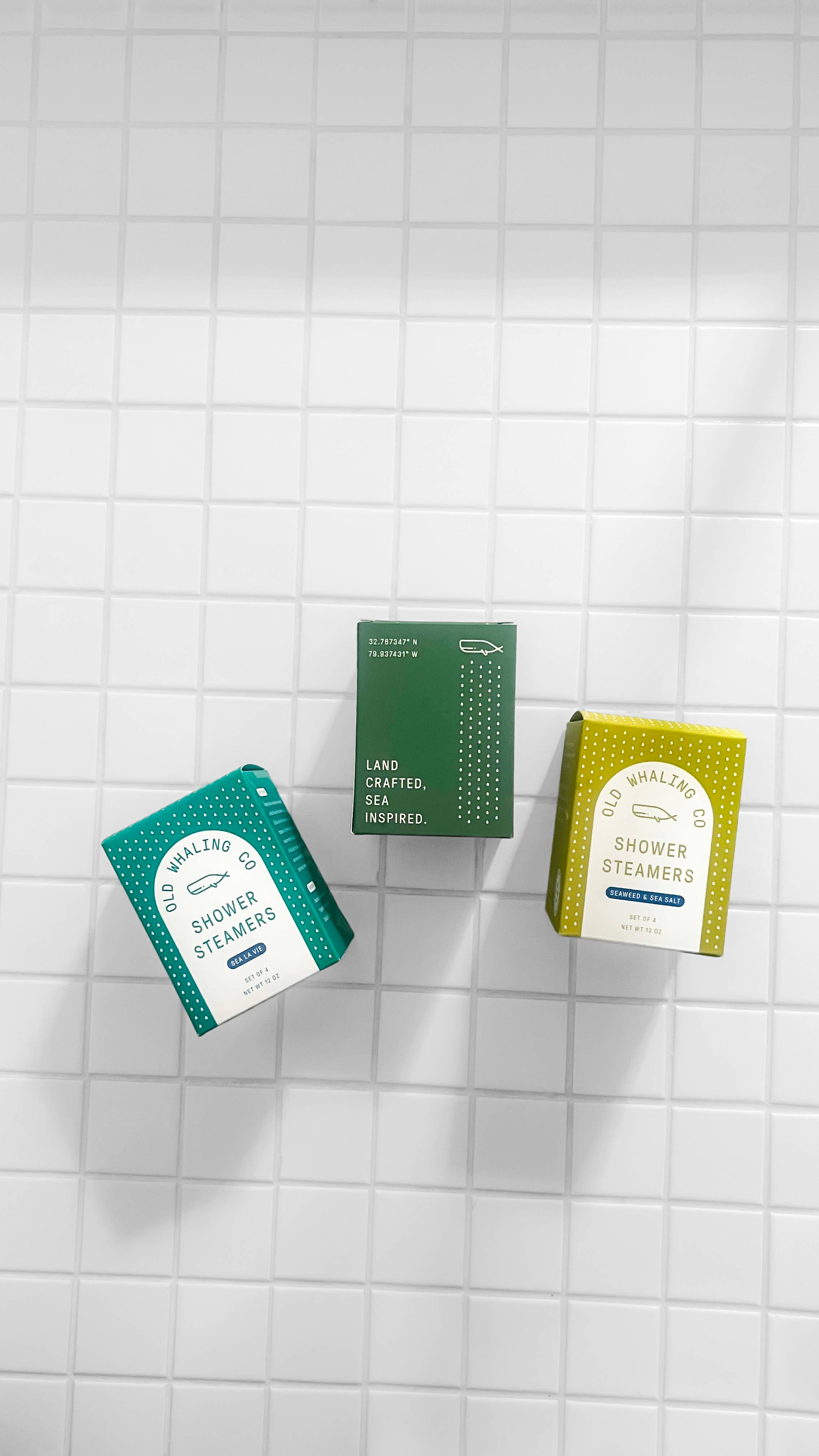 Old Whaling Company - Wholesale Shower Steamer/Bomb - Spearmint & Eucalyptus Shower Steamers7