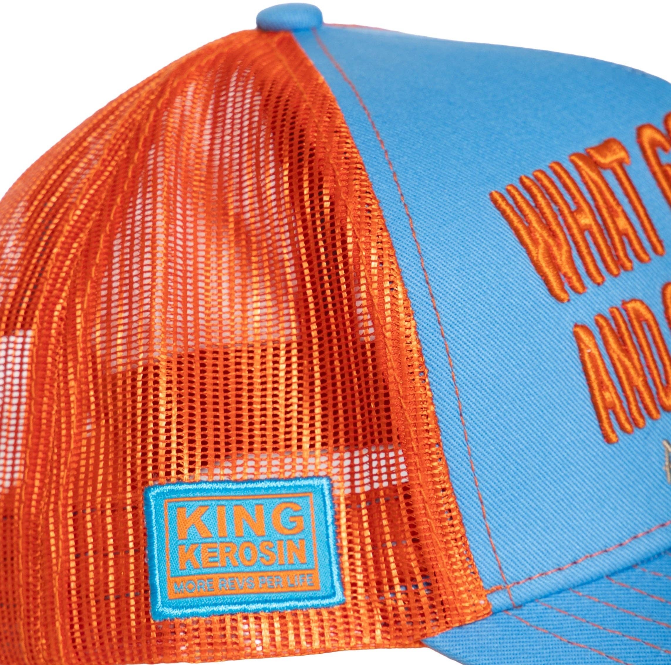 light blue Trucker Cap "Bubble Gum" for wholesale on Faire6