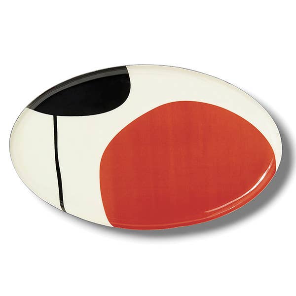 Gangzaï Design - Wholesale Decorative Tray - Oval Zen platter1