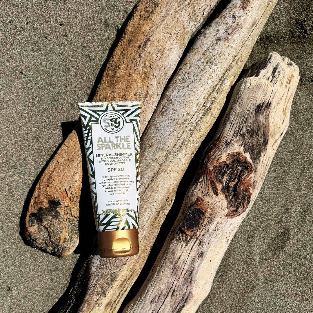 Sunshine & Glitter - Wholesale Sunscreen - All the Sparkle Mineral Shimmer Sunscreen SPF 3013
