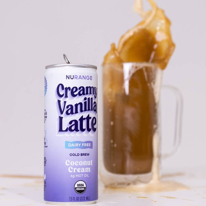 NuRange Coffee - Latte cremoso alla vaniglia - (confezione da 12) per la vendita all'ingrosso da parte di NuRange Cold Brew Coffee