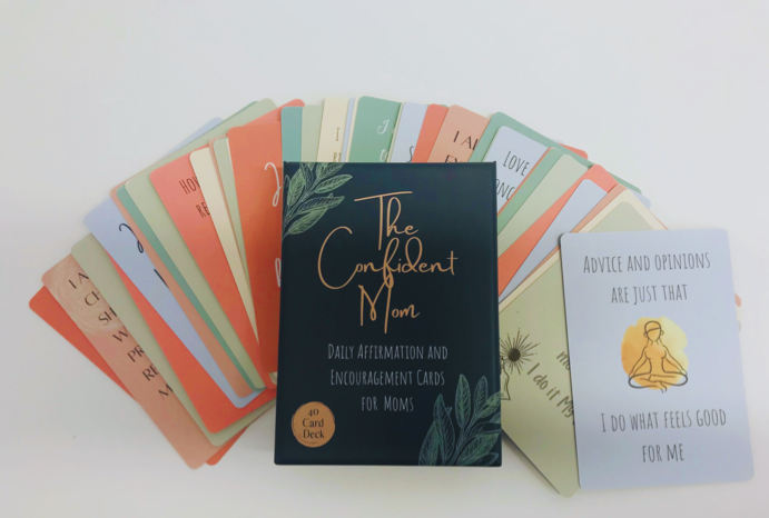 Confident Cards - Wholesale Tarot Cards - The Confident Mom Affirmation Card Deck4