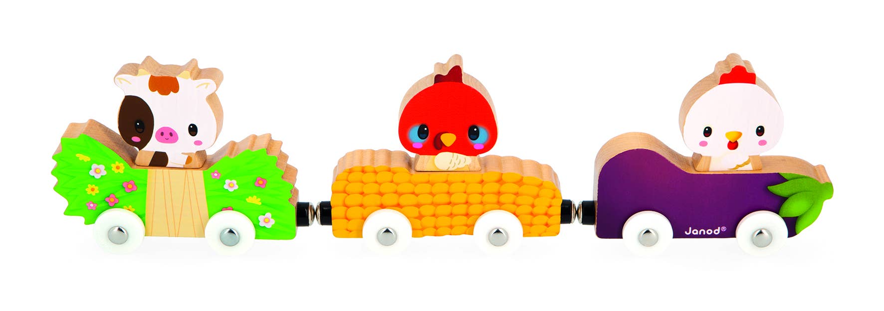 Janod - Wholesale Toy Set - Kids - FARM | MAGNETIC ANIMALS | CARS & TRAIN | EARLY DEVELOPMENT3