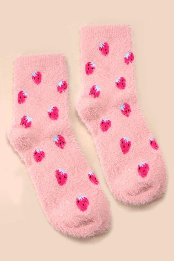 JOSSLYN by wall to wall - Wholesale Socks - Women's - WARM CHINLON SOFT FLEECE FUZZY SOCKS | 40S020532