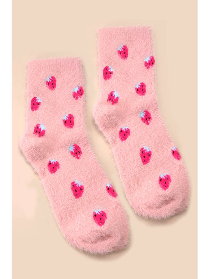 JOSSLYN by wall to wall - Wholesale Socks - Women's - WARM CHINLON SOFT FLEECE FUZZY SOCKS | 40S020532