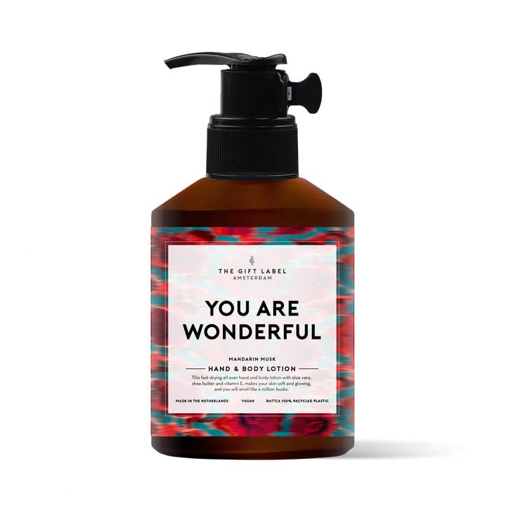Hand & Body Lotion 200ml - You Are Wonderful FW25 for wholesale by The Gift Label