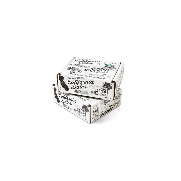 Rancho Meladuco Date Farm - Wholesale Dried/Dehydrated Fruit - 1 lb. ORGANIC Mixed Size Loose Pack Medjool Dates