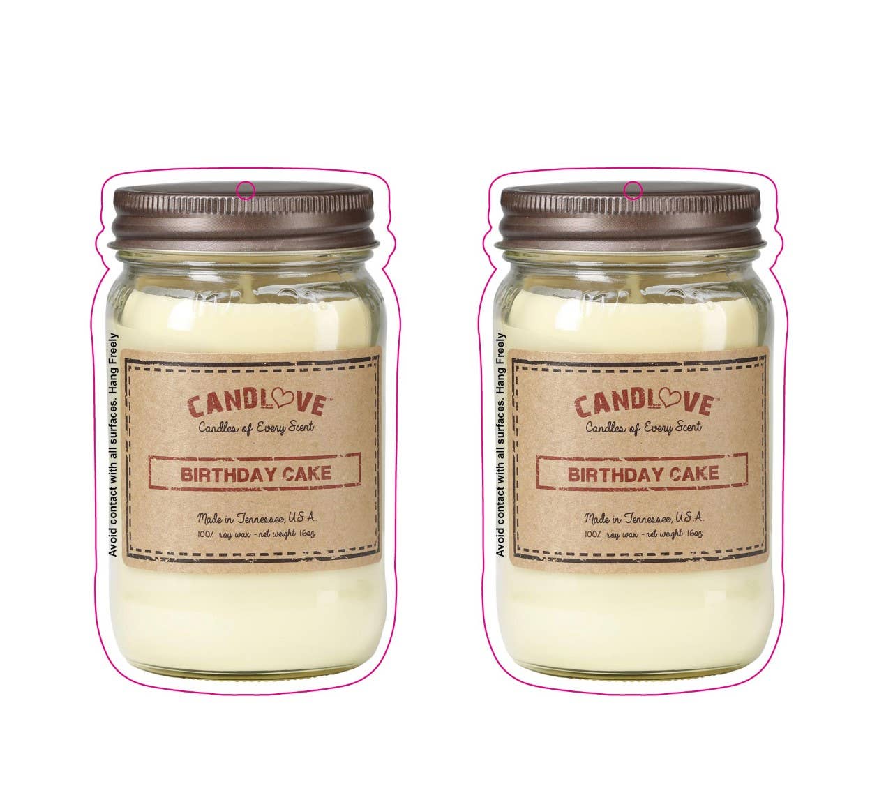 CANDLOVE CANDLE CO - Wholesale Car Freshener - Unisex - CANDLOVE Strong Scented Car Freshner 16 Scents (1x Peice)6