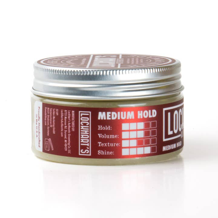 Lockhart's Authentic Grooming Company, LLC - Wholesale Hair Pomade - Men's - Lockhart's Medium Hold Pomade