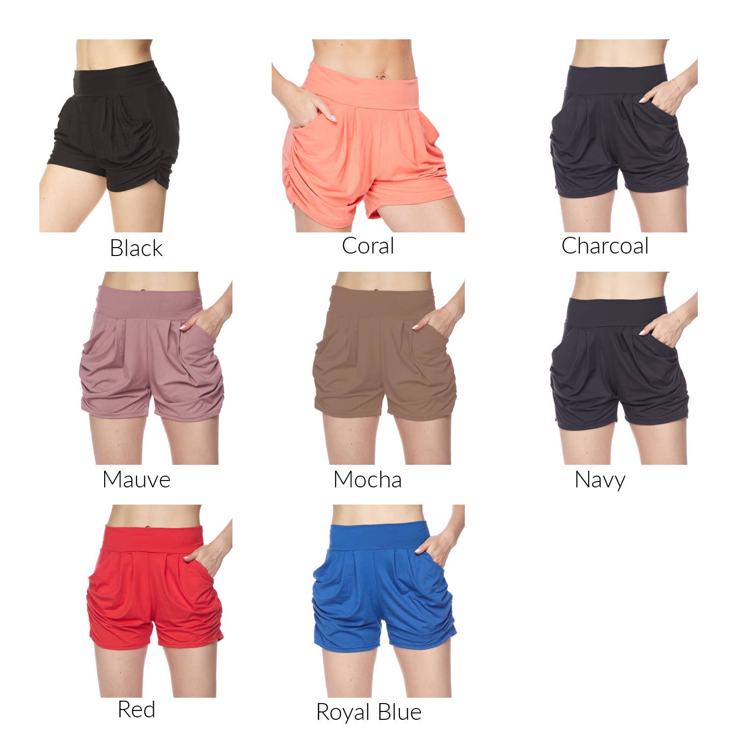 Truly Contagious - Wholesale Shorts - Women's - Ultra Soft Luxury Pocket Shorts ( NS01-SOLID )7