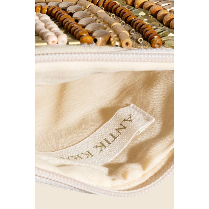 Anarchy Street - Wholesale Purse/Bag Accessory - Women's - Boho Assorted Beaded Pattern Cosmetic Bag