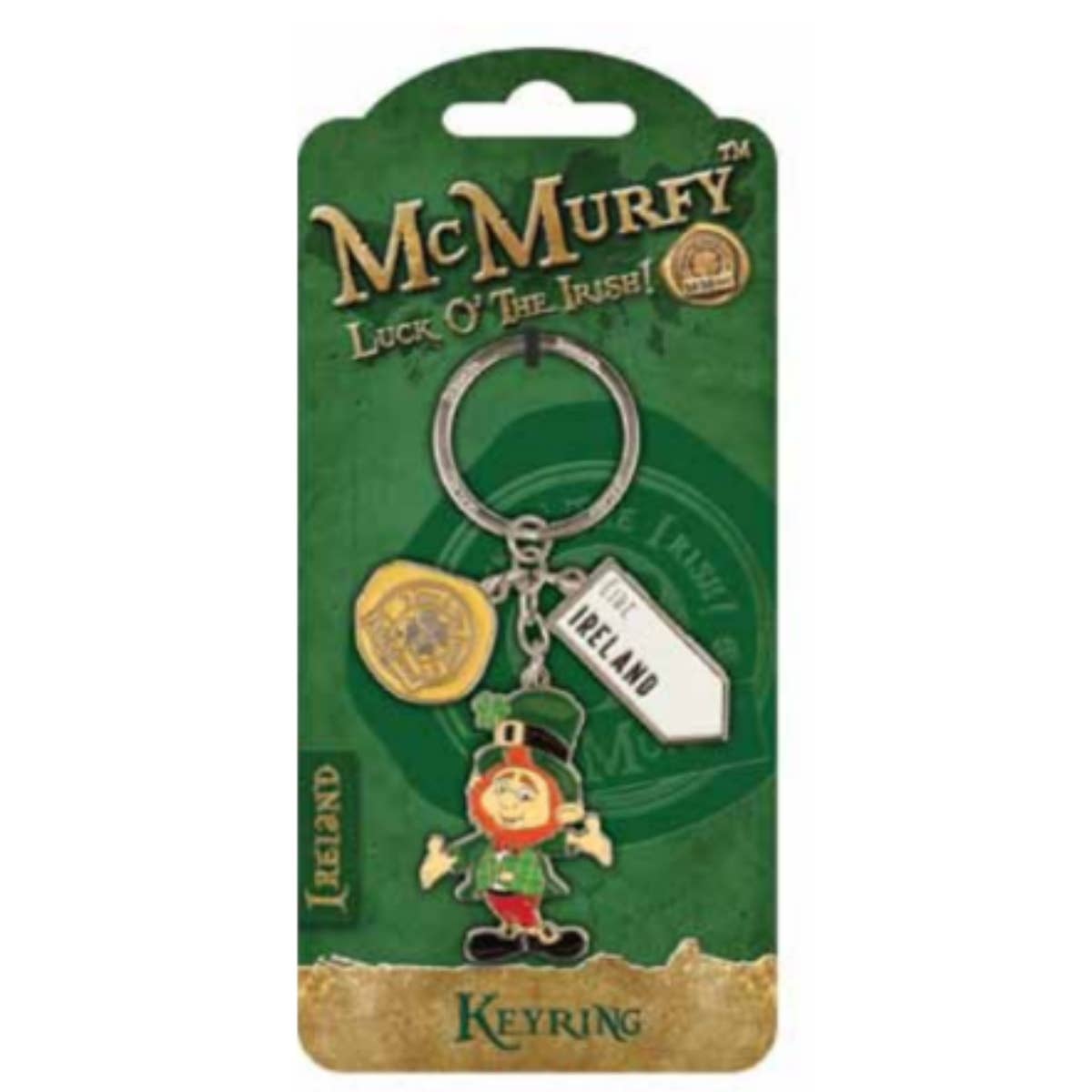 Dublin Gift Company - Wholesale Keychain - Unisex - McMurfy Charm Keyring1