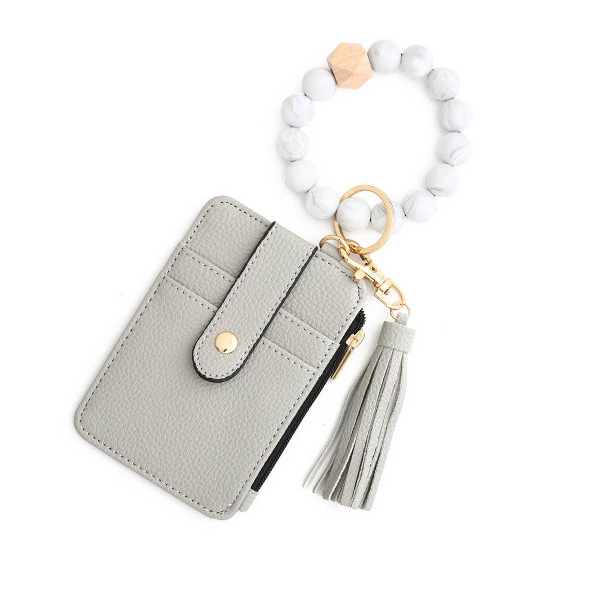 ACCITY - Wholesale Keychain Bracelet - Silicone Wristlet Keychain Card Holder Wallet_CWMM101226