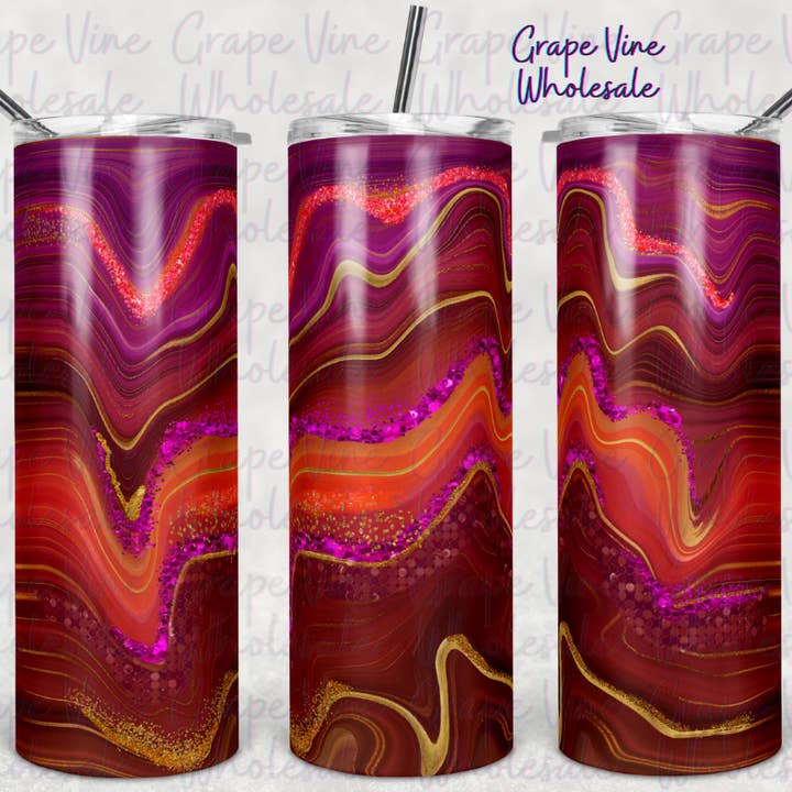 Liquid Lava Milky Way 20oz Tumbler for wholesale by GrapeVineWholesale