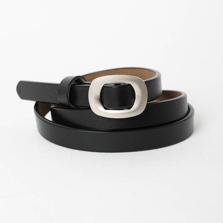 Leto Accessories - Wholesale Belt - Women's - Thin Contemporary Leather Waist BeltโModern & Chic