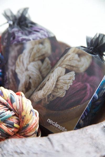 Necknots - Wholesale Scarf - Women's - Infinity Scarf or Necklace in Purple and Gray-Sunday Best2